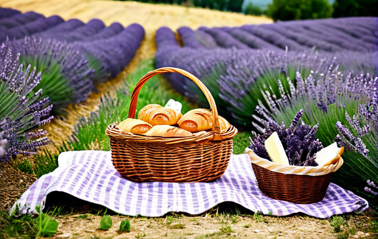 이색피크닉 체험형 활동 추천 - Italian Courtyard Picnic**

"A rustic Italian-themed picnic in a garden. A checkered tablecloth cove...
